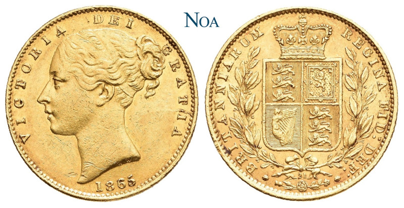 GROSSBRITANNIEN VEREINIGTES KÖNIGREICH
Victoria, 1837-1901. Sovereign 1865 Lond...