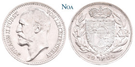 LIECHTENSTEIN
Johann II., 1858-1929. Krone 1904 Wien Auflage: 75.000 Exemplare. Divo 101; HMZ 2-1378d; KM 2. 5.00 g. Vorzüglich-Stempelglanz