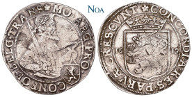 NIEDERLANDE UTRECHT
Provinz. Reichstaler 1619 Utrecht Delmonte 942; Dav. 4836; KM 14. 28.56 g. Feine Tönung, sehr schön