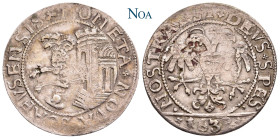 SCHWEIZ SCHAFFHAUSEN
 Dicken 1632 Schaffhausen DT. 1378d; HMZ 2-765n. 8.41 g. Feine Tönung, kl. Schrötlingsfehler, sehr schön