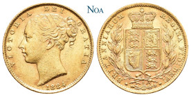 AUSTRALIEN
Victoria, 1837-1901. Sovereign 1884 S Sydney Young head. Fr. 11; KM 6; Spink 3855B. 7.98 g. Gutes vorzüglich