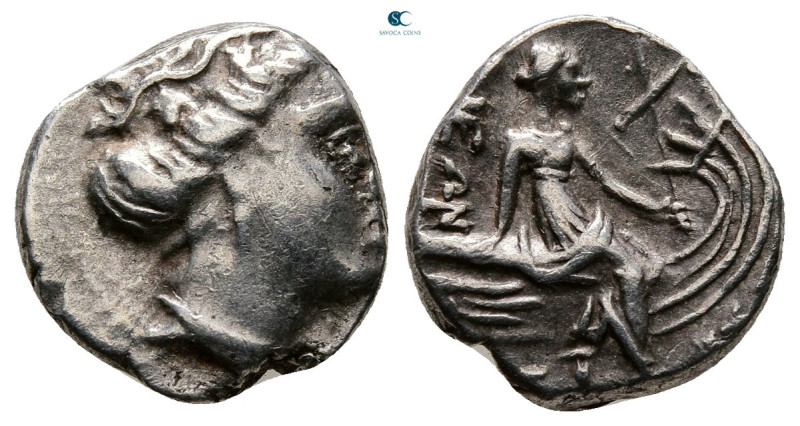 Euboea. Histiaia circa 300-100 BC. 
Tetrobol AR

13 mm, 2,35 g



Very Fi...