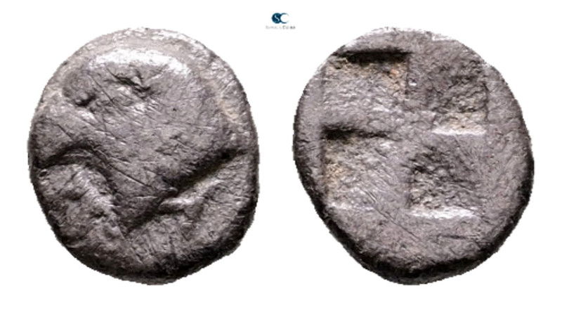 Aiolis. Kyme circa 480-450 BC. 
Hemiobol AR

8 mm, 0,45 g



Very Fine