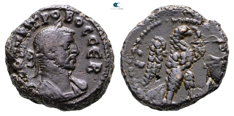 Egypt. Alexandria. Probus AD 276-282. 
Potin Tetradrachm

19 mm, 7,53 g


...