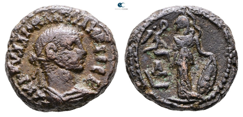 Egypt. Alexandria. Diocletian AD 284-305. 
Potin Tetradrachm

19 mm, 8,15 g
...