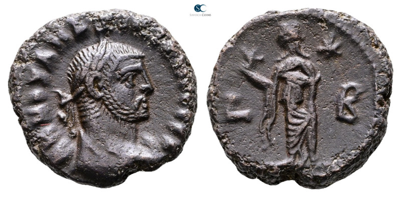 Egypt. Alexandria. Maximianus Herculius AD 286-305. 
Potin Tetradrachm

20 mm...