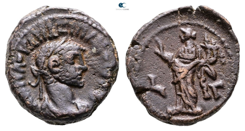 Egypt. Alexandria. Maximianus Herculius AD 286-305. 
Potin Tetradrachm

20 mm...