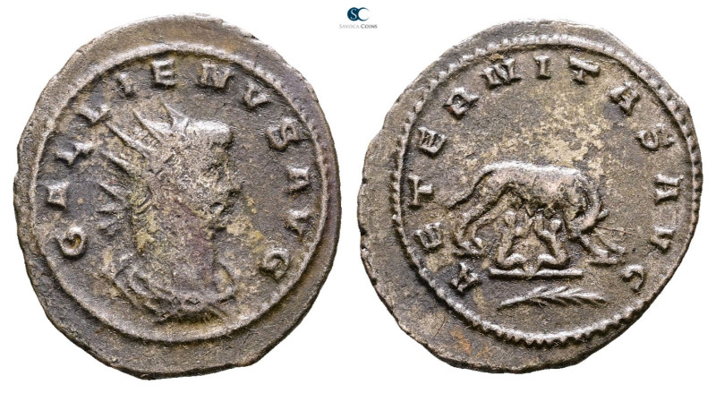 Gallienus AD 253-268. Antioch
Billon Antoninianus

24 mm, 3,52 g



Very ...