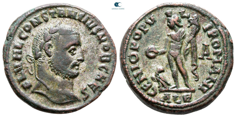 Constantius I Chlorus, as Caesar AD 293-305. Alexandria
Follis Æ

25 mm, 9,44...