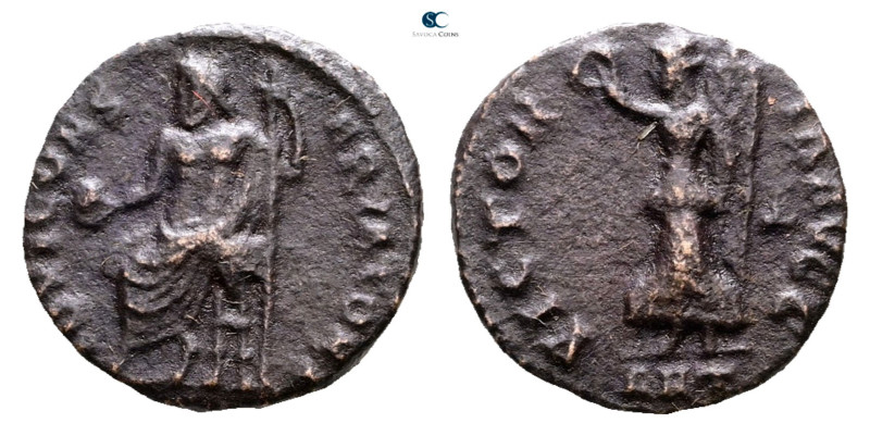 Time of Maximinus II AD 310-313. Antioch
Follis Æ

15 mm, 1,40 g



Nearl...