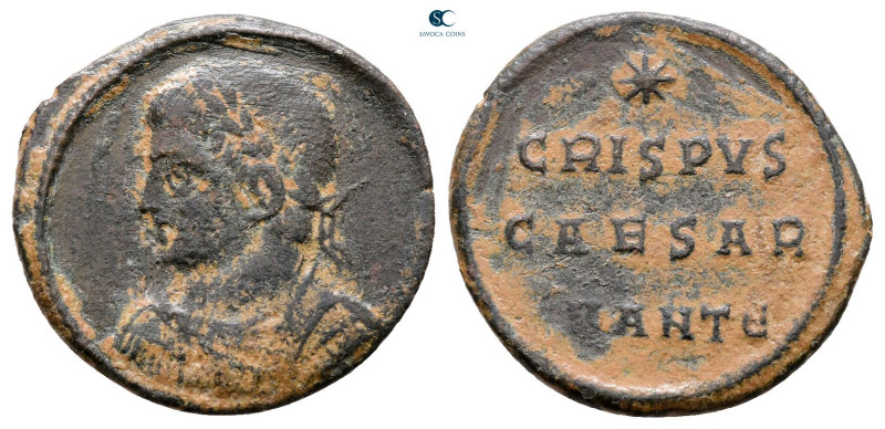 Crispus, as Caesar AD 316-326. Antioch
Follis Æ

18 mm, 2,21 g



Very Fi...