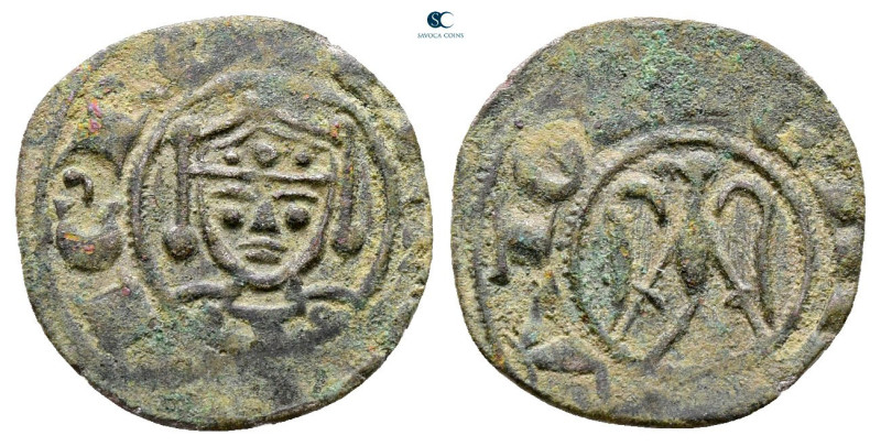 Italy. Messina. Enrico VI AD 1191-1197. 
Denaro BI

14 mm, 0,67 g



Very...