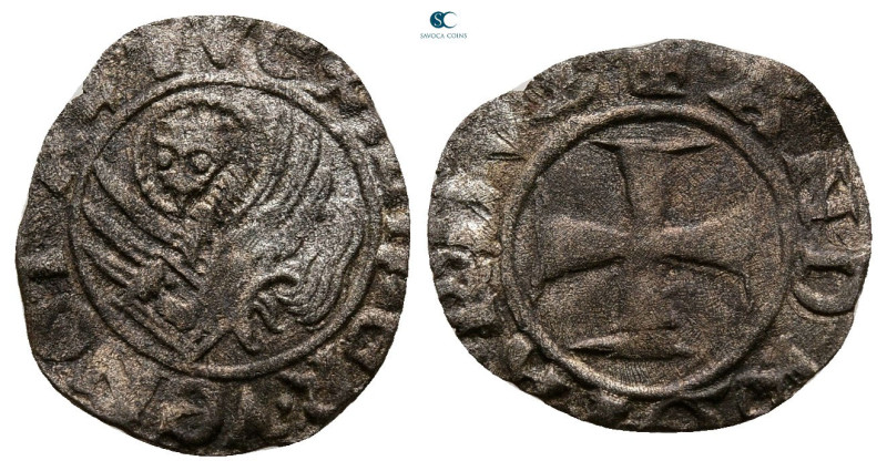 Italy. Venezia (Venice). Andrea Contarini AD 1367-1382. 
Tornesello BI

15 mm...