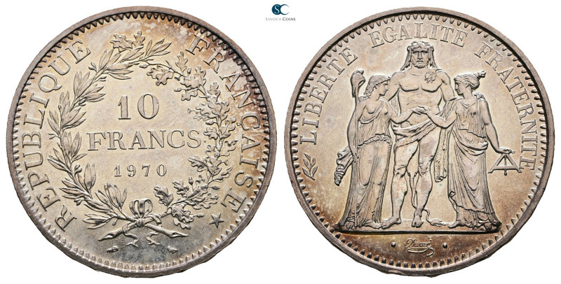 France. AD 1970. 
10 Francs

37 mm, 25,20 g



Extremely Fine