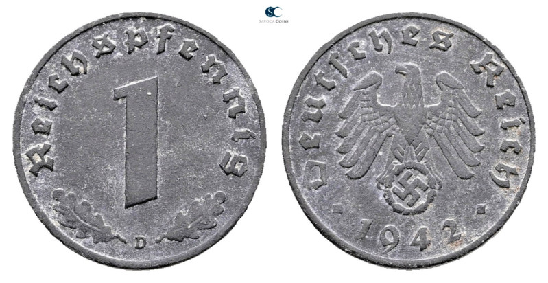 Germany. AD 1942. 
1 Reichspfennig 1942 D

 mm, 1,79 g



Very Fine