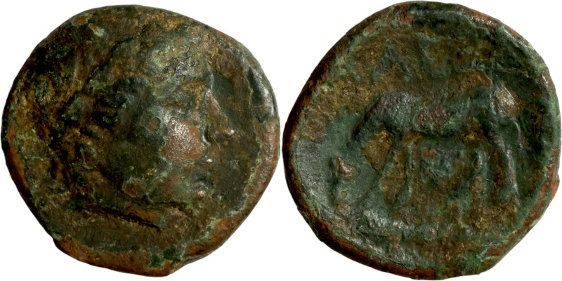 TROAS. Alexandria. 3rd-2nd centuries BC. Obv.: laureate head of Apollo right. Re...