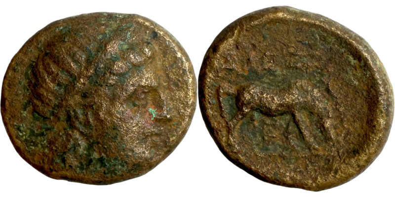 TROAS. Alexandria. 3rd-2nd centuries BC. Obv.: laureate head of Apollo right. Re...