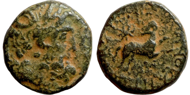 SYRIA. Antioch. Pseudoautonomous (time of Augustus, 27 BC -14 AD). AE bronze / 1...