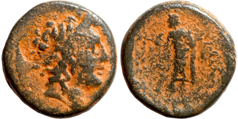 Greek (3rd-1st century BC). AE / 24mm 12,00g

Artificial sand patina