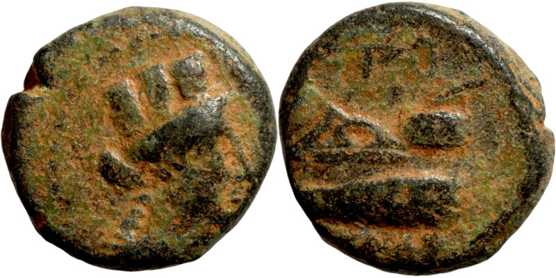 PHOENICIA. Aradus. 3rd-1st century BC. AE bronze / 14mm 2,57g