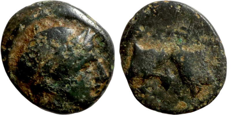 Greek (3rd-1st century BC). AE / 9mm 0,76g