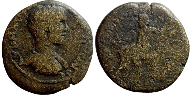 Uncertain provincial mint. Severus Alexander (222-235 AD). AE bronze / 25mm 8,31...