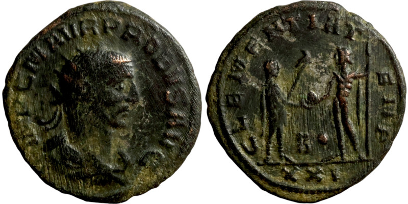 Probus (280/1 AD). Antioch mint ?. Billon antoninianus. Obv.: IMP C M AVR PROBVS...