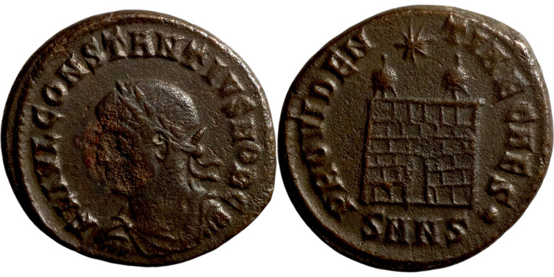 Constantius II as caesar (337 - 347 AD). Nicomedia mint. AE Follis. Obv.: FL IVL...