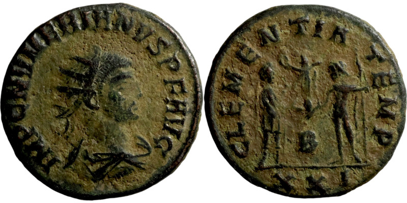 Numerian ( 283-284). Cyzicus mint ?. Billon antoninianus. Obverse: IMP NVMERIANV...