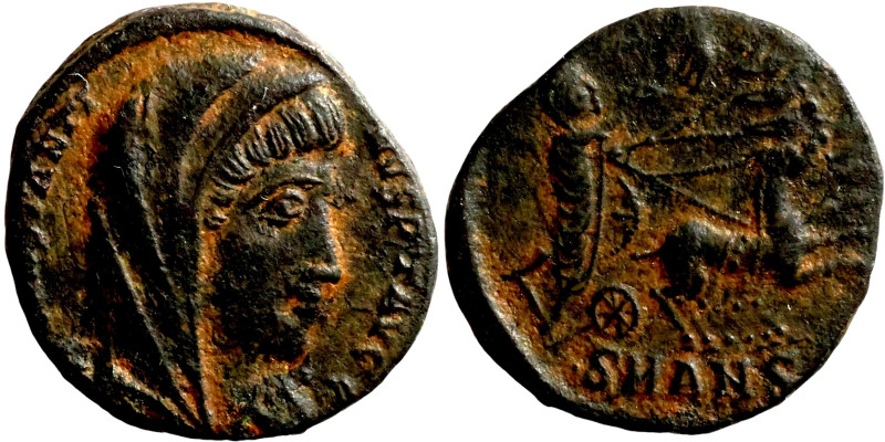 Constantine I (died 337 AD). Antioch mint (ca. 337-340 AD ?). Æ Follis. Obv.: DV...