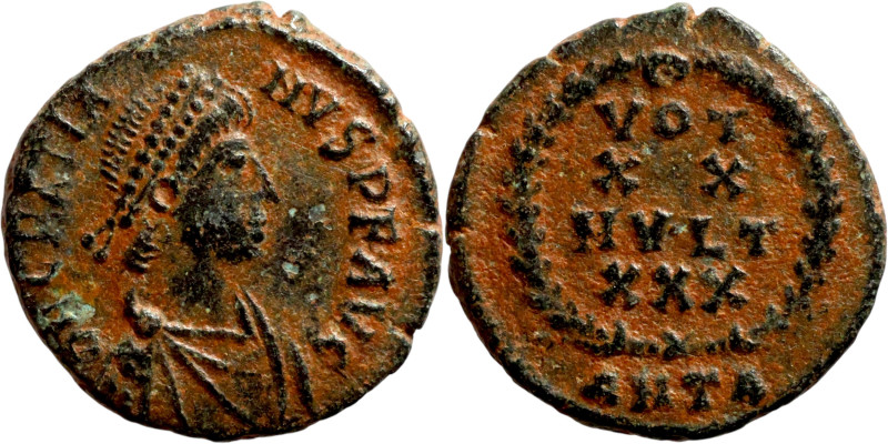 Constans (337-350 AD). Antioch mint?. AE follis / 12mm 1,11g