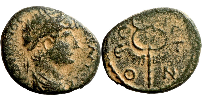 Roman coin / 15mm 2,16g

Artificial sand patina