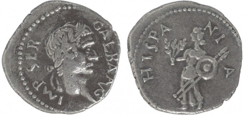 Roman - Galba (68-69) - Denarius

Denarius, HISPANIA, RCV 2103.type, RSC 82 (R...