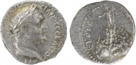 Romanas - Vespasiano (69-79)

Dracma, Capadócia (Caesarea), AYOKPA KAICAP OVEC ACIANOC CEBACTOC/ETOYC (EKTOY), RPC II 1636 (6 spec.), Sydenham Cappa...