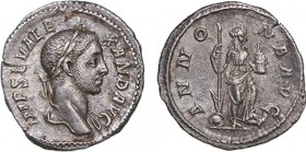 Roman - Severus Alexander (222-235) - Denarius

Denarius, ANNONA AVG, RCV 7860, RIC 190, RSC 32 (Rome, 229), 2.70g, Extremely Fine
