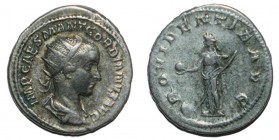 Roman - Gordian III (238-244) - Antoninianus

Antoninianus, Silver, PROVIDENTIA AVG, RCV 8655, RIC 4, RSC 302 (Rome, 238-239), 4.78g, Very Good