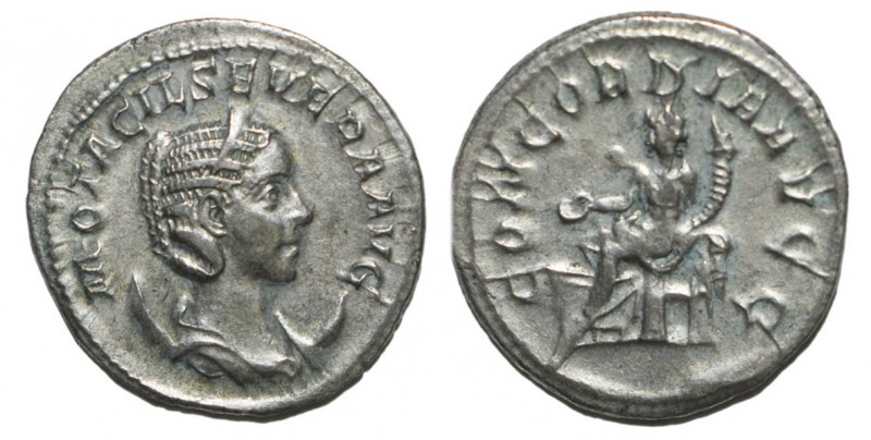 Roman - Otacilia Severa - Antoninianus

Antoninianus, Silver, CONCORDIA AVGG, ...