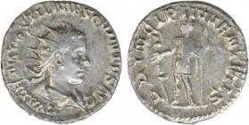 Romanas - Hostiliano (sob Trajano Décio) (250-251) - Antoniniano

Antoniniano, Prata, PRINCIPI IVVENTVTIS, RCV 9561, RIC 181d, RSC 34 (Roma, 250-251...