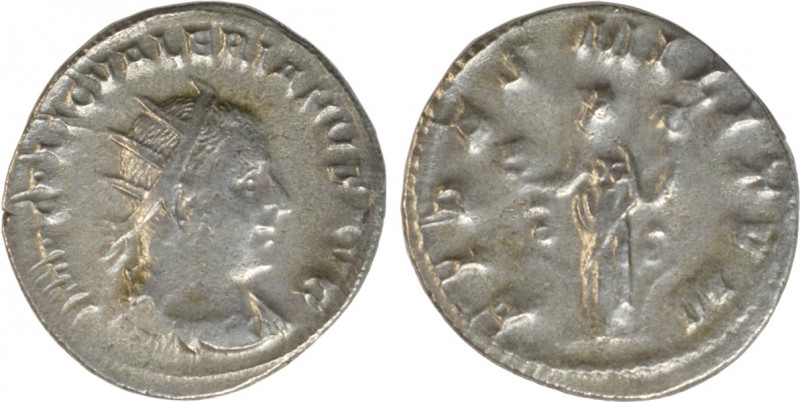 Romanas - Valeriano (253-260) - Antoniniano

Antoniniano, Bolhão, FIDES MILITV...