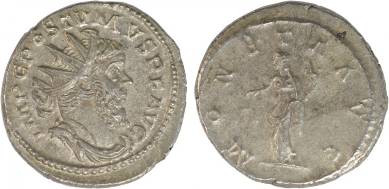 Romanas - Póstumo (260-269) - Antoniniano

Antoniniano, Bolhão, MONETA AVG, RC...