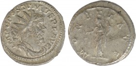 Romanas - Póstumo (260-269) - Antoniniano

Antoniniano, Bolhão, MONETA AVG, RCV 10962, RIC 75, RSC 199a (Colónia, 262-265), 4,75g, quase BELA
