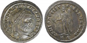 Romanas - Constâncio I (sob Maximiano) (293-305) - Follis

Follis, GENIO AVGG ET CAESARVM NN/KB, RCV 14032, RIC VI 11a, 10,69g, MBC+