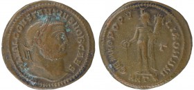 Romanas - Constâncio I (293-305) - AE Follis

AE Follis, Antioquia (302/305 d.C.), RCV 14070, RIC 57a, 10,29g, MBC