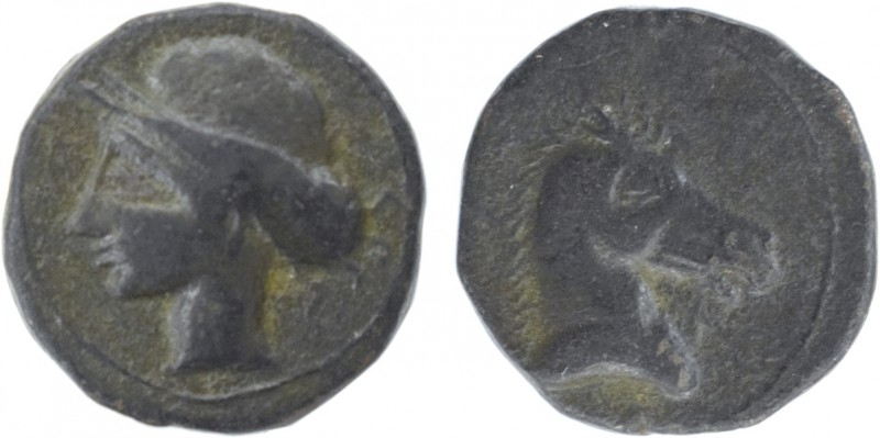 Hispano-Romanas - Carthago Nova - Calco

Calco, Cobre, entre 220 e 215 a.C., C...