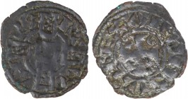 Portugal - D. Afonso III (1248-1279)

Dinheiro, ALFONSVS REX/PO RT VG AL, G.01.04, 0.65g, Very Good