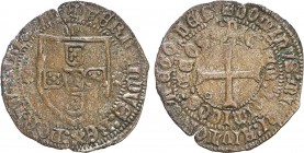 D. Fernando I - Tornês de Escudo

Tornês de Escudo, M, Milmanda, G.79.01, 2,54g, BC+
