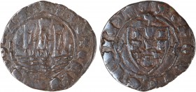 D. Afonso V - Ceitil

Ceitil; variante escudo rodeado por "cruzes peroladas"; circunferência lisa em cada face; mar de ondas com crista central; Mag...