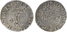 D. João II - Vintém

Vintém, L-o (imagem simétrica do "L"), Lisboa, G.16.02/18.04, 1,88g, lindo MBC