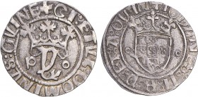 D. João II - Vintém

Vintém, P-o, Porto, escudo sem bordadura, G.11.07/11.03, 1,95g, lindo MBC