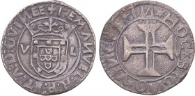 D. Manuel I - Tostão

Tostão, V-L, Lisboa, G.48.01/50.05, 8,76g, lindo MBC